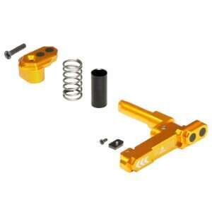 CNC Aluminum Advanced Magazine Release Style B for M4/M16 - Dark Earth