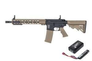 SA M4 Carbine M-LOK Gen2 (SA-F09 FLEX(TM) BLDC(TM) HAL ETU(TM)) - Black / Tan