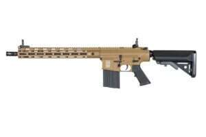 SA SR25 M-LOK (SA-E35 Edge(TM) Kestrel(TM) ETU) - Black / Tan