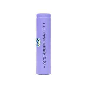 Samsung Rechargeable Li-Ion Battery 16650 (3.7V), 2000 mAh - Purple