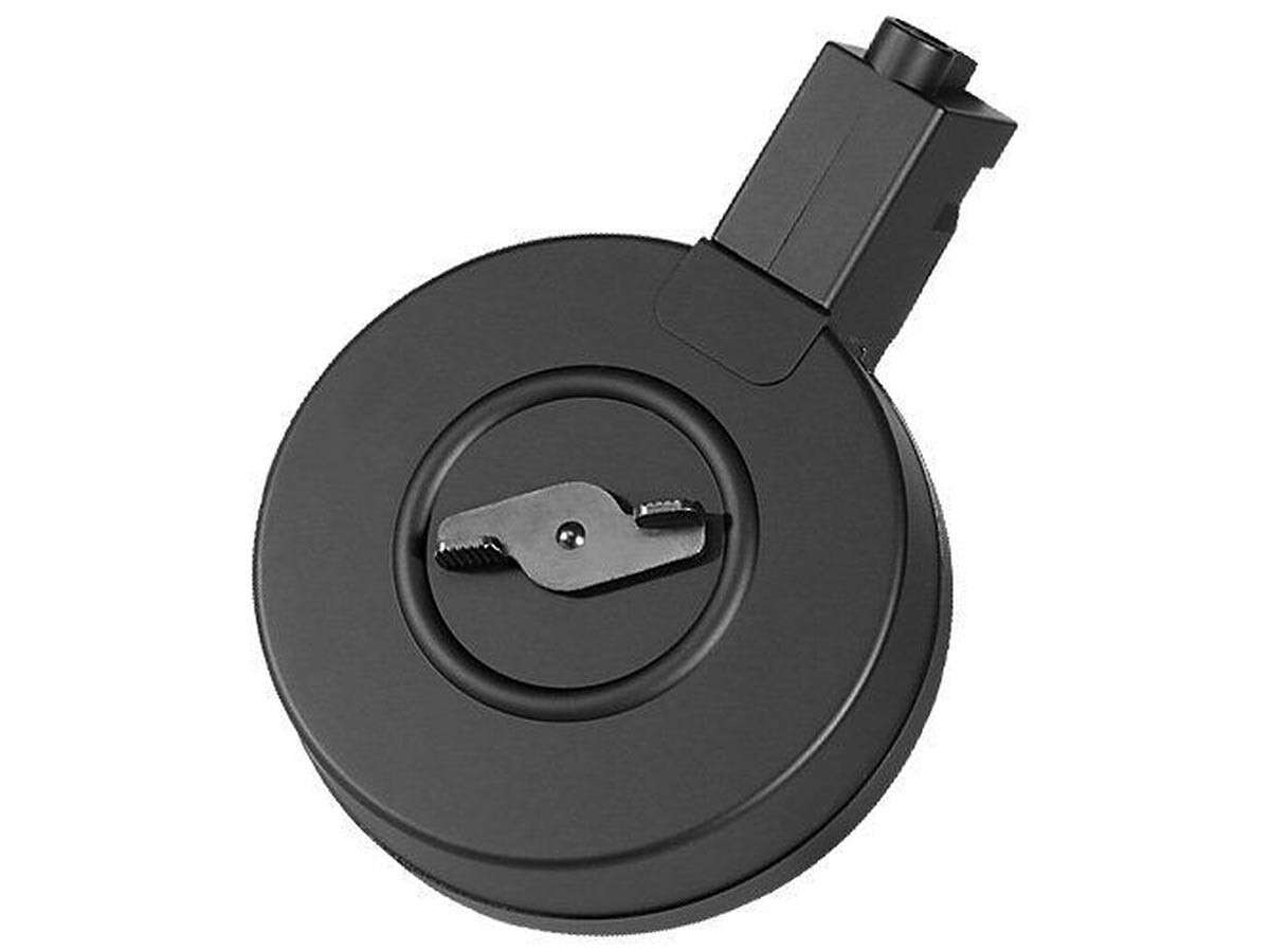 TM manual Drum magazine for MP5, 400 BBs (Hi-Cap) - Black