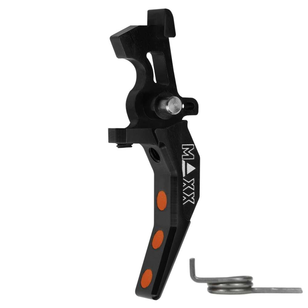 CNC Aluminum Advanced Speed Trigger (Style C) (Black) for M16 AEG Series