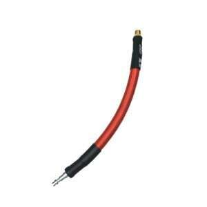 EPeS IGL HPA S a F Braided Hose, 20 cm, QD Foster plus 1/8 NPT - Red