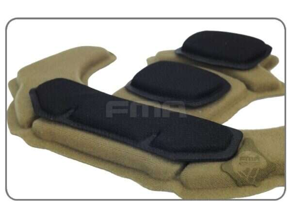 FMA Set of Foam Pads for EXFIL Helmets - Coyote/Black