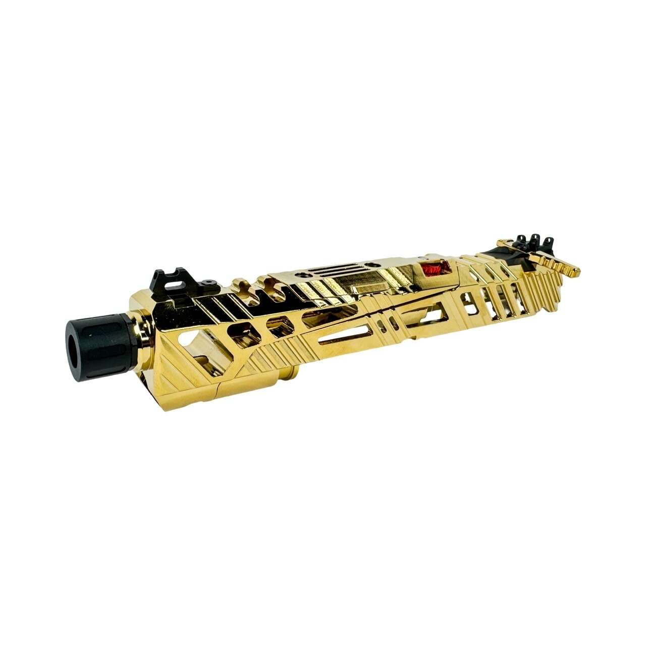 CTM CNC Aluminum Slide SUPERLINE Split Slide TM Hi-Capa 5.1 - Gold (Electroplated)