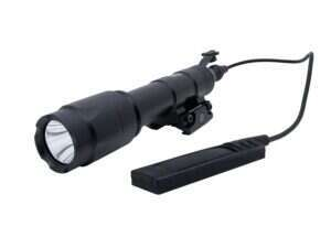 STRIKE WL1080 Tactical Flashlight with RIS Mount, 1080 lm - Black