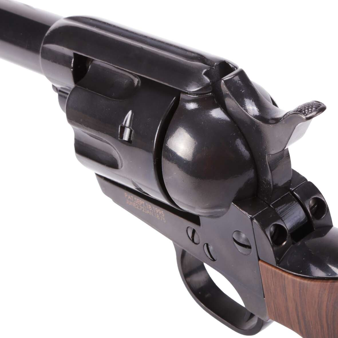 King Arms SAA .45 Peacemaker Revolver L 11" (Electroplating Black) - ver.2