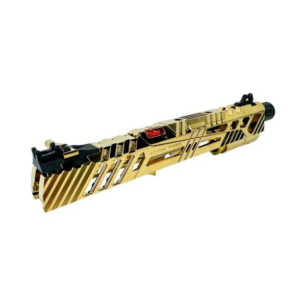 CTM CNC Aluminum Slide SUPERLINE Split Slide TM Hi-Capa 5.1 - Gold (Electroplated)