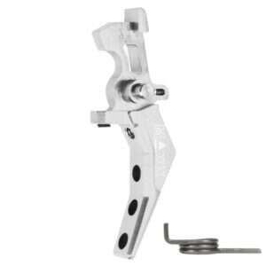 CNC Aluminum Advanced Speed Trigger (Style B) (Silver) for M16 AEG Series