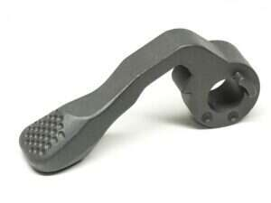 AA CNC Steel Bolt Handle for VSR-10, Left-Handed - Grey