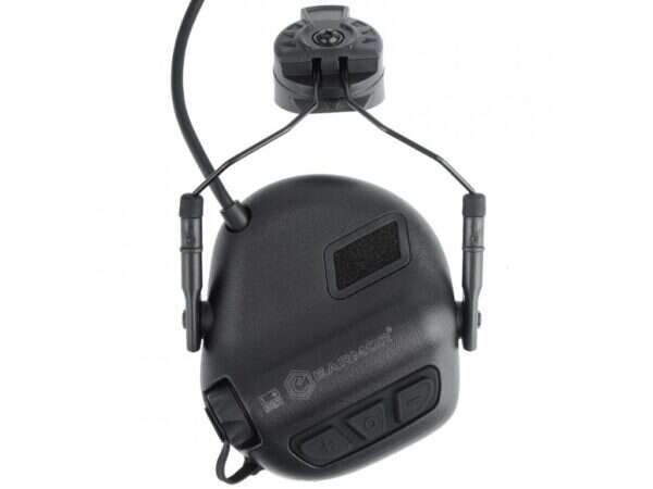 EARMOR M32H PLUS Electronic Tactical Headset, Helmet Mount - Coyote Brown