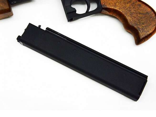 WE Long Gas Magazine for WE Thompson M1A1 GBBR, 50 BBs - Black