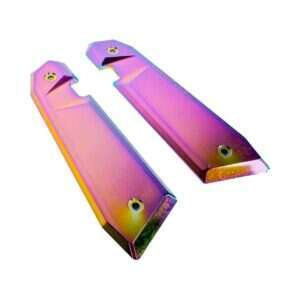 CTM AAP-01 Fuku-2 Frame CNC Aero Side Panel, Type B - Chameleon (Electroplated)