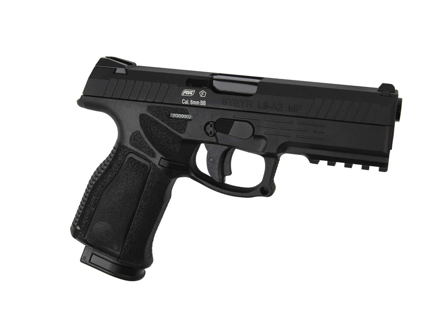 ASG STEYR L9-A2 GBB CO2 Pistol - Black
