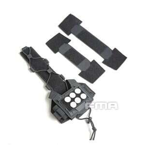 FMA Agility Bridge Helmet Cover for NVG Battery Box - Black