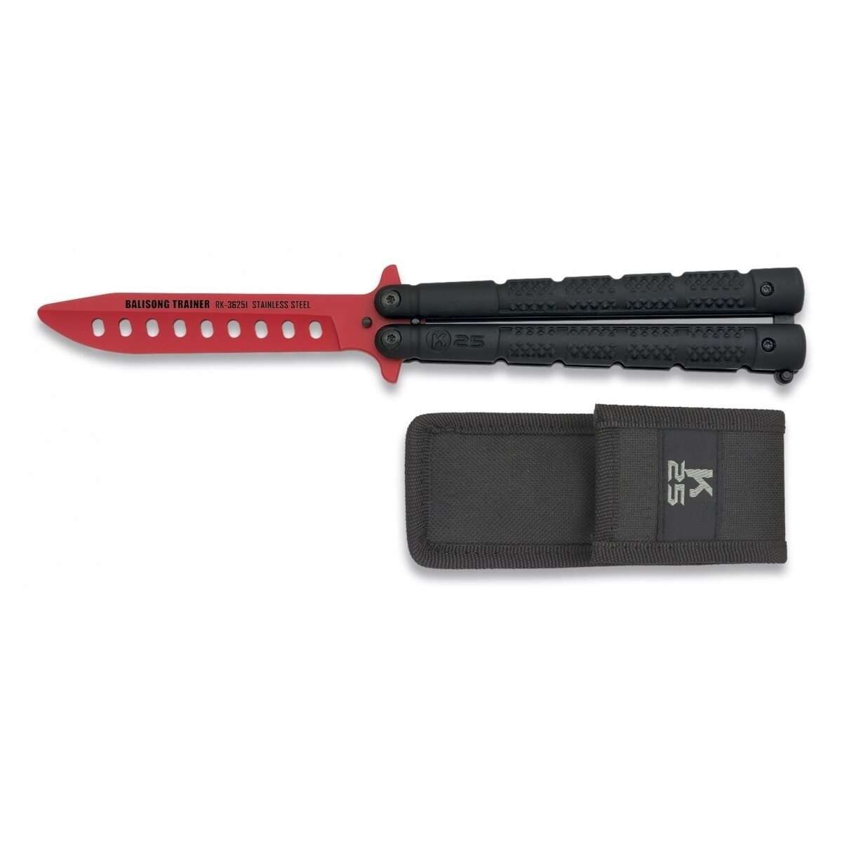 K25 Training Balisong Knife - Red
