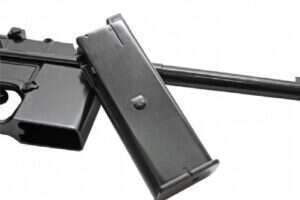 WE Long Gas Magazine for WE 712 GBB, 26 BBs - Black