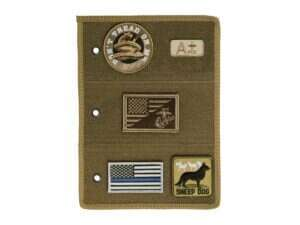 Morale Patch Book Page COYOTE