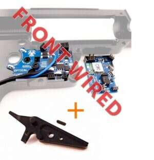 JeffTron LEVIATHAN V2 Optical (Front Wired) plus CNC FLAT Trigger - Black