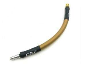 EPeS IGL HPA S a F Braided Hose, 20 cm, QD Foster plus 1/8 NPT - Coyote