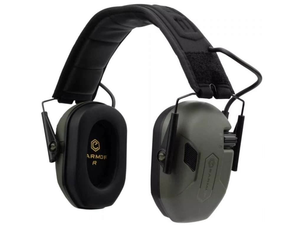 EARMOR M300A Electronic Hearing Protector - Green