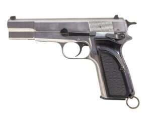 WE GBB Pistol Browning Hi-Power MK3 - Silver
