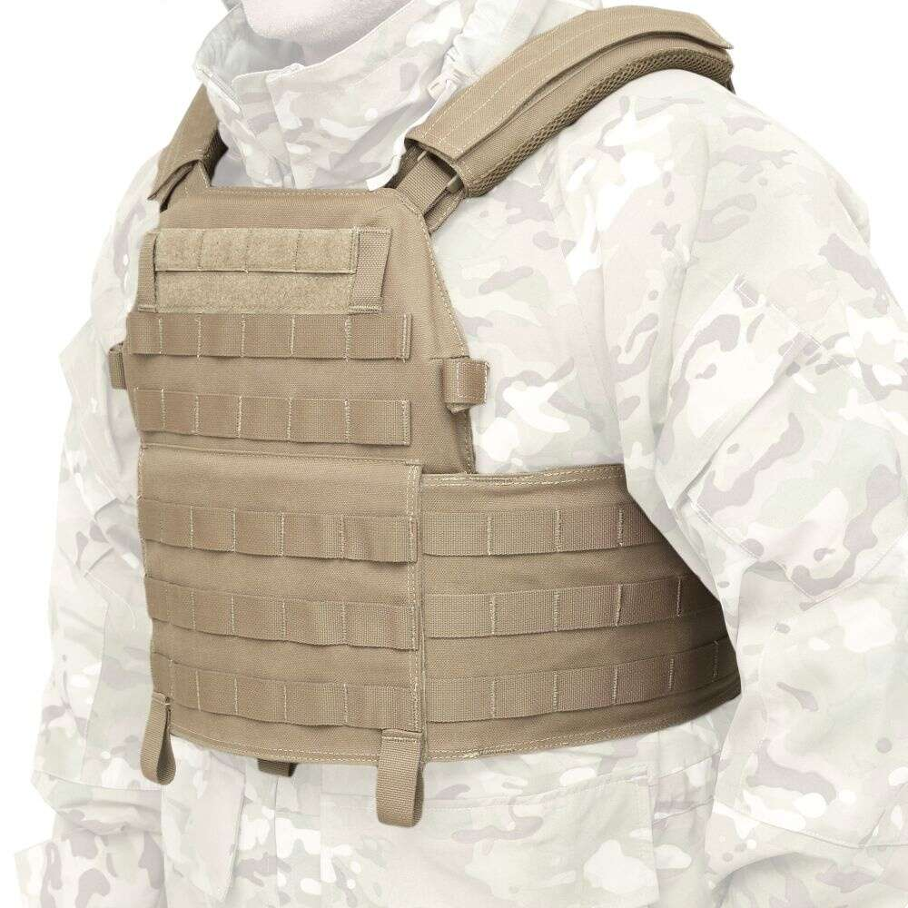 WAS DCS Elite Ops Plate Carrier, AR15 Open Pouches - Black