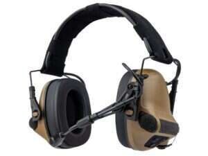 EARMOR M33 EN352 SET Shooting Headset - Coyote Brown