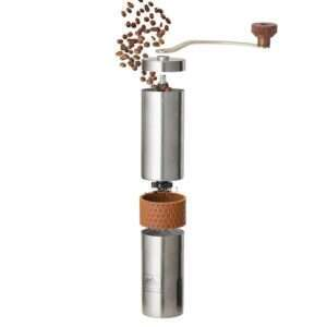 HELIKON Hand Coffee Grinder CAMP - Stainless steel