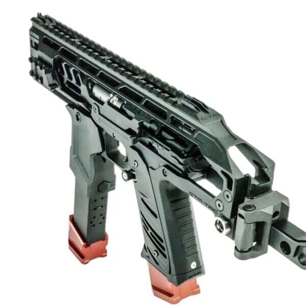 CTM CNC Aluminium RIS Modular Upper Conversion Kit for AAP-01 - Black