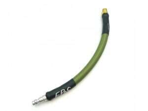 EPeS IGL HPA S a F Braided Hose, 20 cm, QD Foster plus 1/8 NPT - Olive Drab