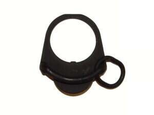 Sling mount with ring for GBB rifles - Black