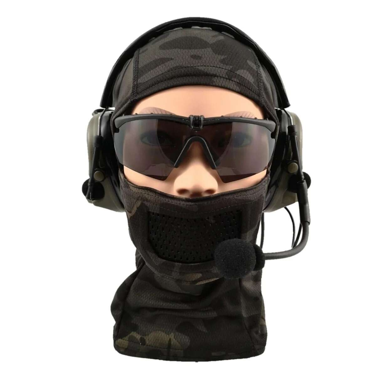 CYGNUS ARMORY Fullface Warrior Balaclava Gen2 - MC Black