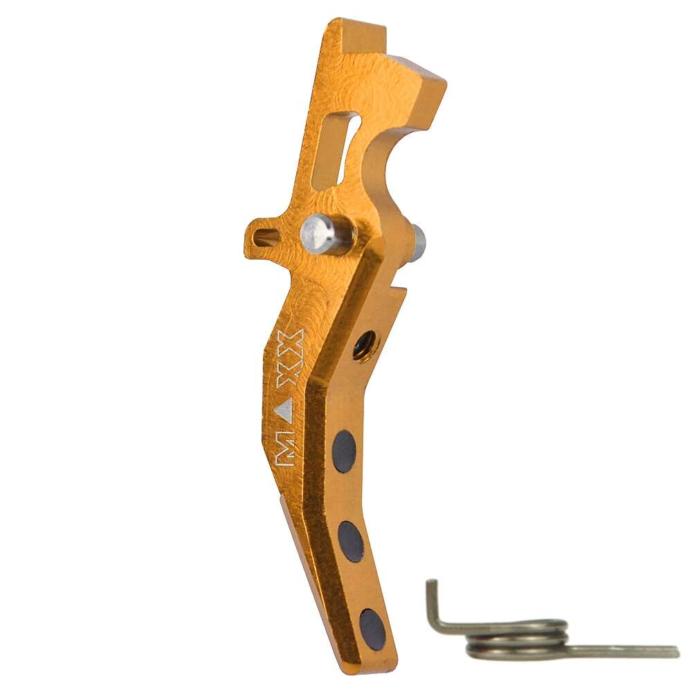 CNC Aluminum Advanced Trigger (Style C) (Dark Earth) for M16 AEG Series