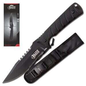 Elite Tactical - BACKDRAFT - Fixed Blade Knife - ET-FIX005BKS