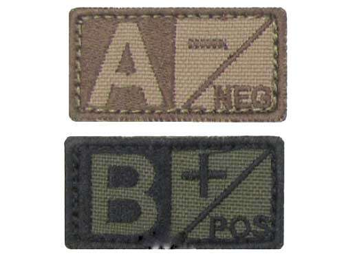 ID. Blood Velcro AB POS - OD