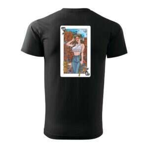 ANAREUS T-shirt Lethal Beauties (QUEEN) - Black