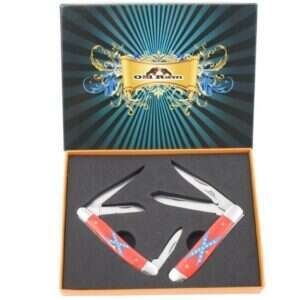 Old Ram - Folding Knife - Gentleman's Knife - Set - OR-5296SET