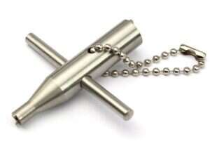 Valve key for gas guns - stainless steel