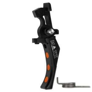 CNC Aluminum Advanced Speed Trigger (Style D) (Black) for M16 AEG Series