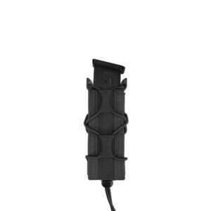 WAS Single Quick Mag Pouch for 9 mm Pistol Magazine - Black