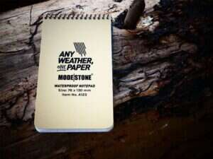 All Weather Notebook 76 mm x 130 mm, 30 sites - COYOTE