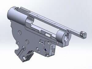 CNC gearbox SOPMOD M4 TM (8mm)