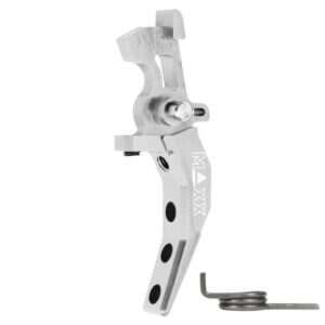 CNC Aluminum Advanced Speed Trigger (Style C) (Silver) for M16 AEG Series