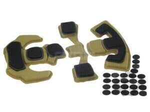 FMA Set of Foam Pads for EXFIL Helmets - Coyote/Black