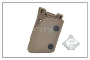 FMA MULTI-ANGLE SPEED Universal Belt Pistol Pouch - Tan