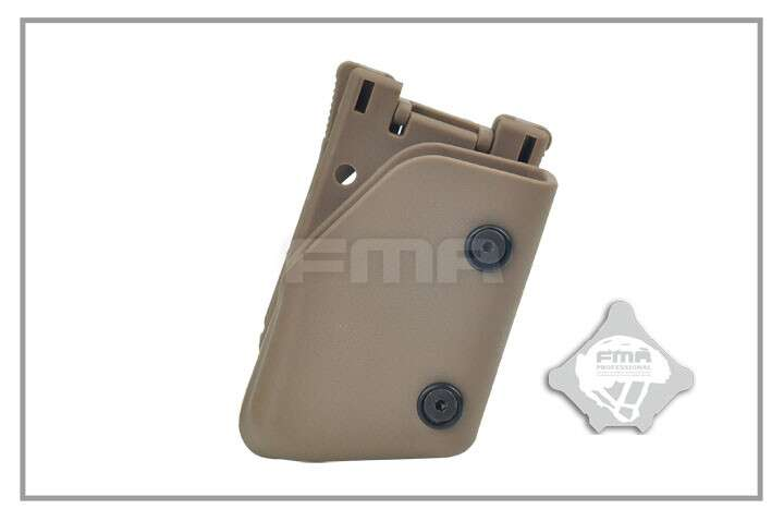 FMA MULTI-ANGLE SPEED Universal Belt Pistol Pouch - Tan