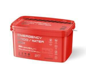 Pro Ration Emergency Food/Water BOX (25 servings)