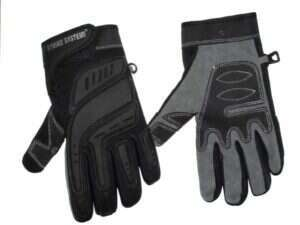STRIKE Tactical Gloves with Knuckle Protection - Gray / black