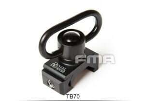 FMA 360° DD QD Sling Swivel RIS Mount - Black